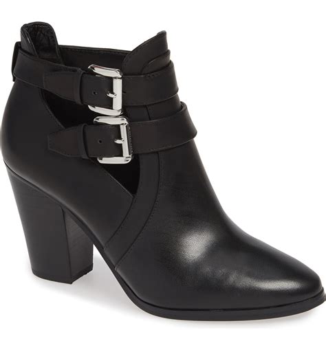 michael michael kors walden leather bootie|michael michael kors walden bootie .